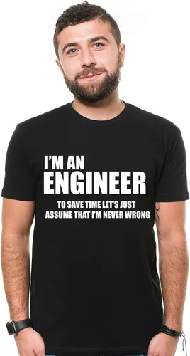 Miniatura 3 de Im an Engineer Camiseta Clásica Divertida Regalo Padre Día