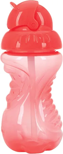 Miniatura 6 de Nuby Vaso Flip-It sin derrames, 10 onzas, paquete individual de 1 taza, los colores pueden variar