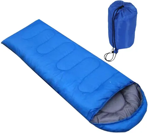 Hi Hi - Saco de dormir ligero y portátil, impermeable, doble o individual, saco de dormir para mochileros, viajes, senderismo, camping, 3-4
