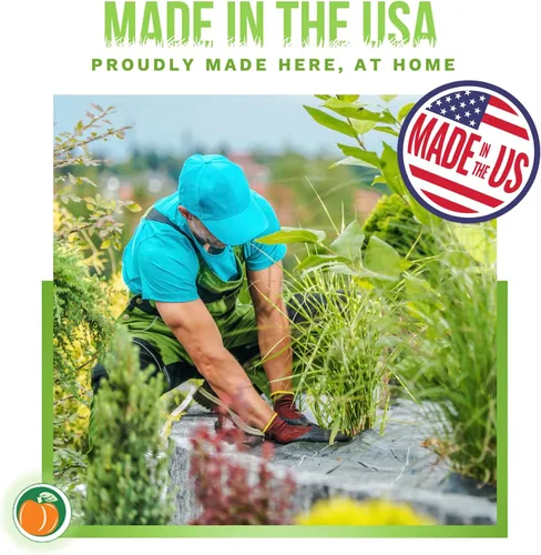 Miniatura 7 de Peach Country Estacas de jardín galvanizadas grapas de paisaje: estaca de césped y valla de 6 pulgadas - Suministros de jardinería resistentes a