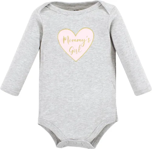 Miniatura 5 de Hudson Baby Body unisex de algodón de manga larga, para bebé
