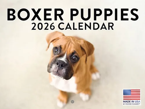 Miniatura 213 de Calendario de pared mensual 2025 Great Dane de 12 meses, fabricado en Estados Unidos
