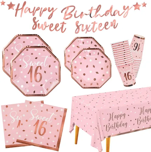 Miniatura 11 de Suministros para fiestas musicales, platos de papel desechables, servilletas, vasos, mantel y pancarta para niñas y niños, decoración de cumpleaños