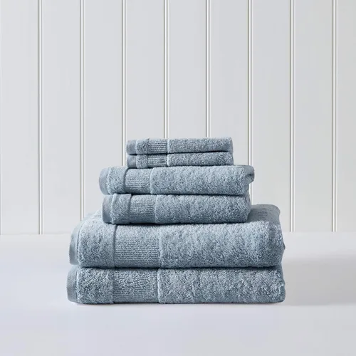 Tommy Bahama - Toallas de baño, 100% algodón suave y absorbente, resistentes a la decoloración y a la decoloración, toallas de baño de peso medio