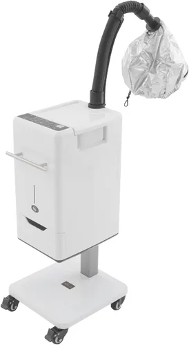 Miniatura 4 de Vaporizador de pelo vertical Nano Salon - Blanco - Vaporizador para el cabello - Reparación del cabello, acondicionamiento profundo - 500W