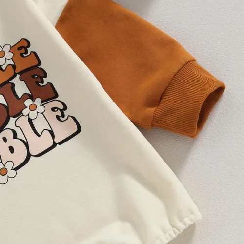Miniatura 12 de FYBITBO Traje de Acción de Gracias para bebé, niña y niño, sudadera de pavo sin botones, mameluco de manga larga, linda ropa de otoño