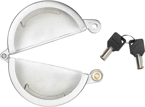 Miniatura 7 de Cubierta de Tapa de Combustible con Cierre para Camión Semirremolque Diésel de Zinc Compatible con Camiones Freightliner, Sterling y Western Star