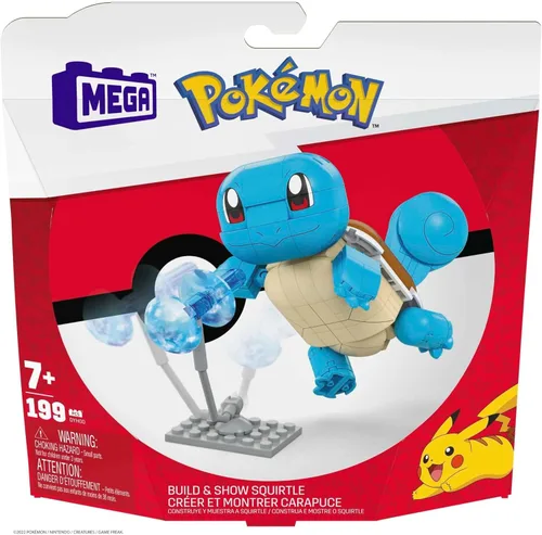 Miniatura 6 de MEGA - Juego de juguetes de construcción Pokémon Build & Show Bulbasaur con 175 piezas, articulados y posables, 4 pulgadas de alto, para niños