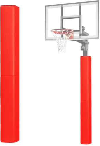 Miniatura 9 de Almohadilla para bastón de baloncesto de 72 pulgadas de alto y 2 y 4 pulgadas de grosor, se adapta a postes de 4 x 4, 5 x 5 pulgadas, 6 x 6