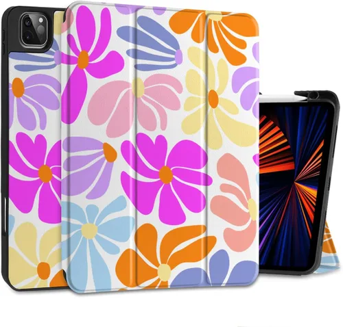 Miniatura 11 de DONGKE Funda protectora delgada para iPad Pro 2022/2021/2020/2018 de 11 pulgadas de generación 4/3/2/1 - Funda protectora delgada - Soporte