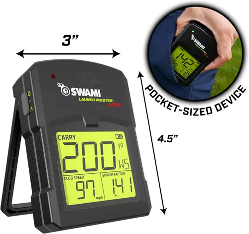 Miniatura 4 de Izzo Golf Swami Launch Master Golf Launch Simulator - Golf Training Aid