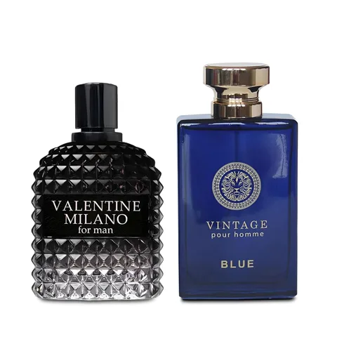 Miniatura 23 de AFLUXE Azura Noir Colonia para hombre, perfume picante amaderado, 3.4 fl oz, fragancia de larga duración con cítricos frescos y vetiver, uso diario
