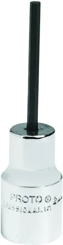 Miniatura 2 de Proto J4770-2.5M 1/4" Drive Hex Bit Socket, 0.098 in