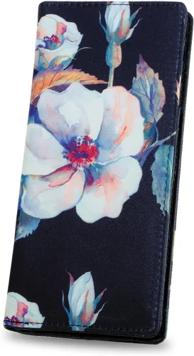 Miniatura 107 de HUA ANGEL Billetera para mujer, ultra delgada y delgada, con bloqueo RFID, tarjetero de crédito, doble embrague, carteras largas, regalo para A-ámbar