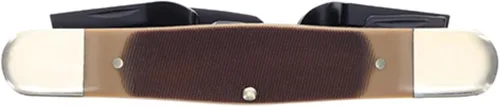 Miniatura 3 de Old Timer 24OT Splinter Carvin' - Cuchillo tradicional plegable para tallar de 6 pulgadas con hoja de detalle de 1.5 pulgadas, mango aserrado