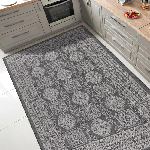 Miniatura 4 de Keen Home Design Alfombra para Terraza al Aire Libre - 5x8 Lavable para Interior/Exterior para Patio, Cocina, Balcón, Playa, Jardín, Terraza y Trend
