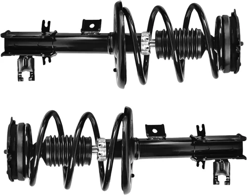 Miniatura 8 de Puntales de amortiguador de repuesto, conjunto completo delantero en pareja, compatible con Nissan Altima 2013-2018 172901/172902 Negro