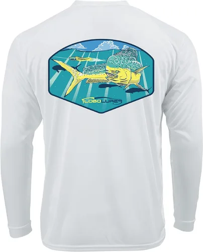 Miniatura 8 de Lobo Lures Sportfishing - Camiseta de pesca de manga larga para hombres y mujeres, UPF 50 Dri-Fit Performance Ropa