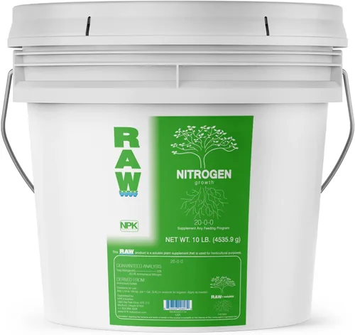 Miniatura 12 de Fertilizante de nitrógeno crudo de 2 onzas Alimento vegetal soluble en agua con alto contenido de nitrógeno para crecimiento vegetativo