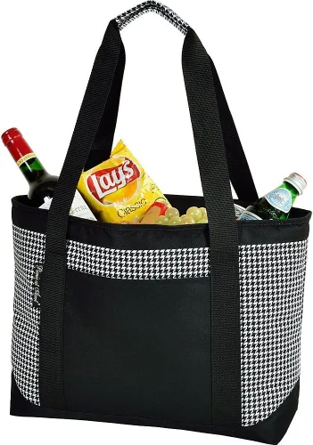 Miniatura 2 de Picnic at Ascot Bolsa térmica grande aislada a la moda, 24 latas, diseñada y aprobada por calidad en los Estados Unidos
