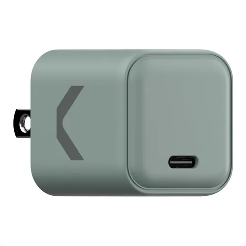 CLEMM Core 35W Adaptador de corriente de carga rápida para iPhone 17/16/15/14/13/12/11/X, Galaxy S24 Ultra/S23 y más - GaN, PD 3.0, PPS, USB-C × 1,