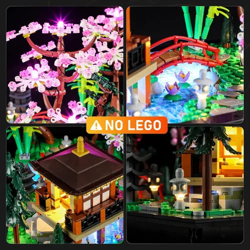 Miniatura 2 de LIGHTAILING Luz LED para modelo de bloques de construcción Bonsái Lego 10281 - No incluye el set