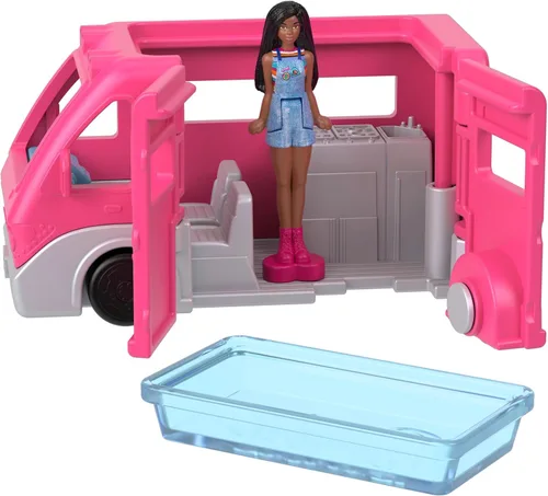 Miniatura 3 de Barbie Mini vehículo de muñeca sorpresa BarbieLand para niñas de 4 años en adelante
