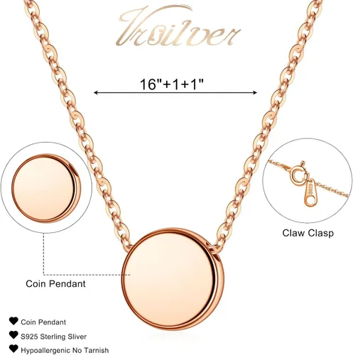 Miniatura 7 de Delicados collares de oro para mujer, a la moda, oro macizo de 14 quilates sobre plata de ley 925, collar con dije de corazón de mosca y culo