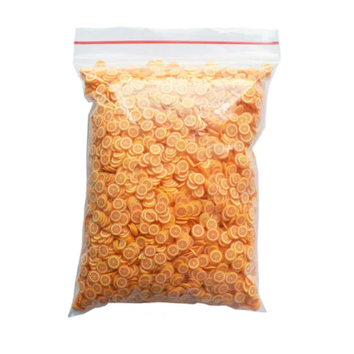 Miniatura 11 de 3.53 oz/bolsa de aguacate polímero arcilla rebanadas para manualidades DIY pequeño lindo 0.197 in plástico fruta klei barro partículas Aguacate