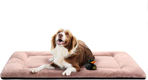 Miniatura 14 de Camas para Perros Almohadilla para Jaula para Perros Medianos/Grandes que se Ajusta a Jaulas de Perros, Almohadilla de Perrera Lavable y Gris