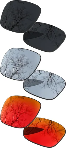 Miniatura 29 de ToughAsNails Set of 3 Replacement Lenses for Oakley Jupiter Squared Pack