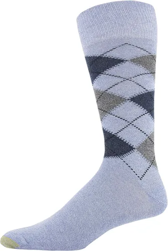Miniatura 3 de GOLDTOE Campbell Argyle Crew Calcetines de vestir para hombre (6 pares)