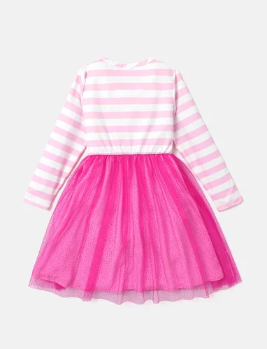 Miniatura 2 de L.O.L. Surprise! Vestidos de malla tutú para niñas con mariposa y purpurina para fiesta, vestido de tul de manga larga, regalo de cumpleaños