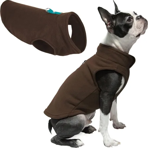Miniatura 6 de Gooby Chaleco de Forro Polar Suéter para Perro - Azul, X-Large - Chaqueta Pullover Cálida de Forro Polar con Anilla en O para Correa para Perros