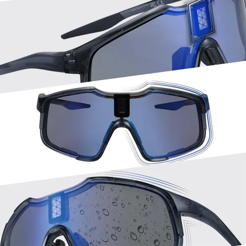 Miniatura 7 de CHAMELO Falcon Smart Sports Sunglasses with Instant Automatic Tint Adjustment, Solar-Powered, IP68 Waterproof