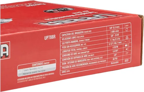 Miniatura 3 de URREA UP788R 3/8 PULGADAS DE ACCIONAMIENTO REVERSIBLE DE PISTOLA GRIP