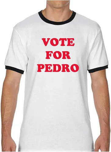 Miniatura 5 de South Horizon Vote for Pedro - Ringer T-Shirt