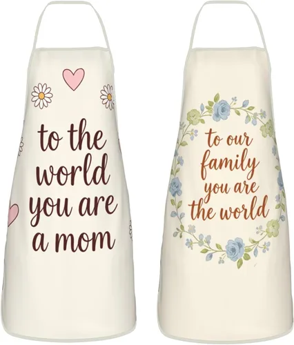 Delantales de cocina para mujer, regalos para mamá, esposa, aniversario, día de San Valentín, regalos de cumpleaños para mujeres, divertido delantal
