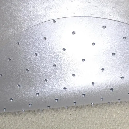 Miniatura 3 de Evolve Alfombra transparente para silla de oficina de 39 x 52 pulgadas con borde para alfombra de pelo bajo, fabricado en los Estados Unidos por