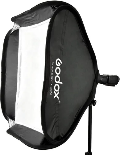 Miniatura 3 de Godox Kit de bolsa de softbox de 31.5 in x 31.5 in para flash de cámara de fotografía de estudio, compatible con montaje Bowens Elinchrom (32" x 32")