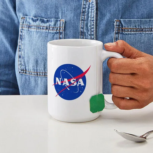 Miniatura 6 de CafePress NASA - Taza grande de cerámica para café, 15 oz (15.0 fl oz)
