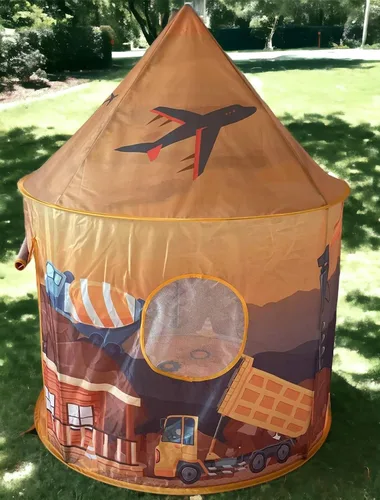 Miniatura 5 de Casa de juegos para niños y niñas, tienda de campaña para niños pequeños, regalo de juguete portátil desplegable, para interiores y exteriores, cama