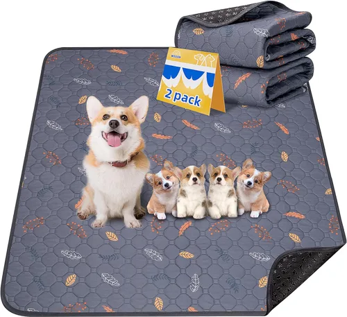 Miniatura 13 de Sunheir - Almohadillas lavables reutilizables orina de cobayas, forros impermeables absorbentes para jaulas cobayas conejos conejillos de indias