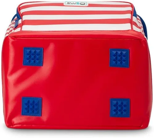 Miniatura 7 de Swig Life Bolsa térmica con triple aislamiento con cremallera, bolsa enfriadora de viaje grande con capacidad para 16-24 latas, o 6 botellas