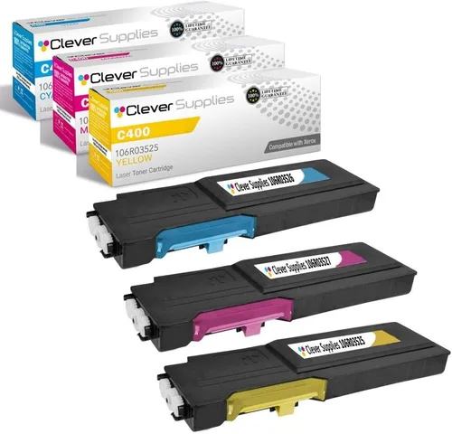 Miniatura 109 de CS compatible Xerox Phaser 6510/WorkCentre 6515 (106r03480) 2 cartuchos de tóner negro para Phaser 6510, WorkCentre 6515 2 negro