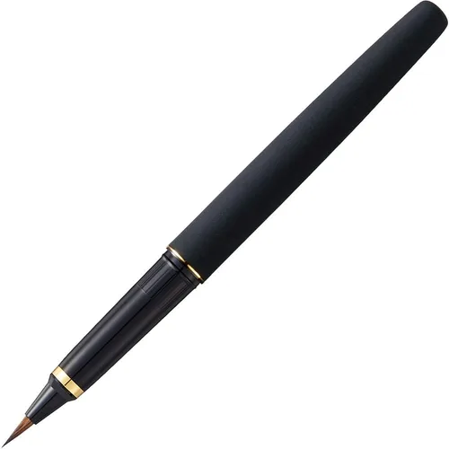 Miniatura 2 de Kuretake Puntas de repuesto para pluma estilográfica, cerdas naturales, punta de pincel flexible para letras, caligrafía, ilustración, arte