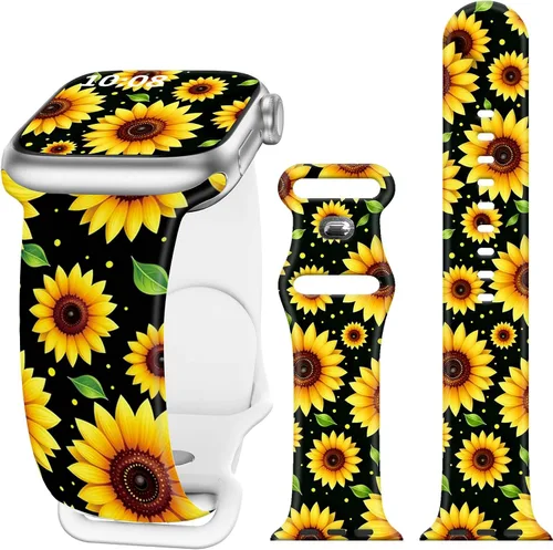 Miniatura 10 de Bandas de reloj de vacaciones compatibles con Apple Watch para mujeres y hombres de 38mm 40mm 41mm 42mm 44mm 45mm 46mm 49mm, para iPhone, iWatch