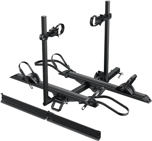 Miniatura 12 de Young 2 Bike Rack Basculante Montado en Enganche con Pedal Conveniente para Automóviles, SUVs y Camiones, Se Adapta a Enganches de 1.25" y 2