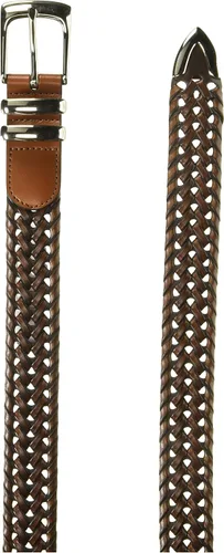 Miniatura 3 de Perry Ellis Men's Portfolio Braided Belt with Leather (Sizes 30-54 Inches)