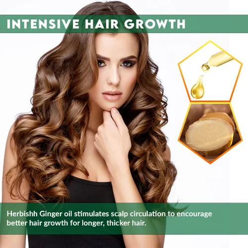 Miniatura 8 de Herbishh Combo de fortalecimiento del cabello que contiene champú de color para el cabello, tinte para el cabello, 16.9 fl oz borgoña + aceite